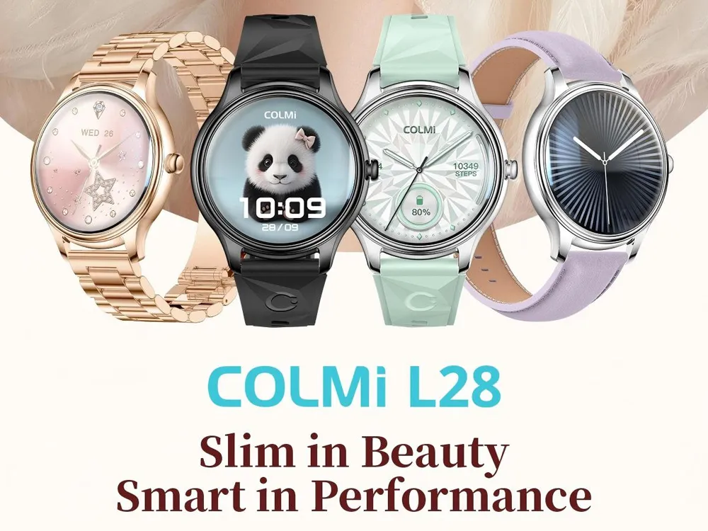 Colmi L28 Smart Watch Metal Strap (1)