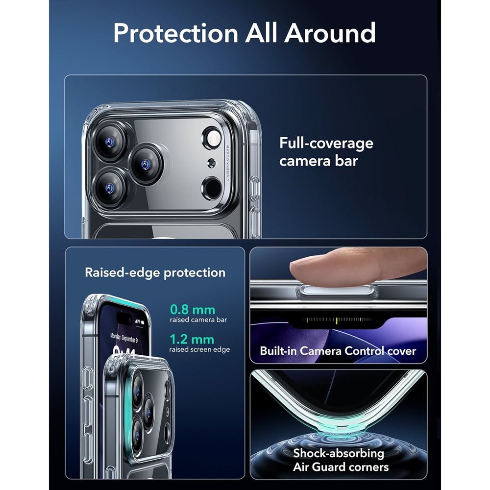 Esr Hybrid Case For Iphone 17 Pro Iphone 17 Pro Max (3)