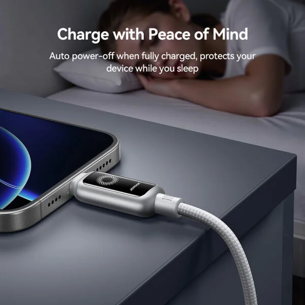 Joyroom 100w Auto Power Off Type C To Type C Fast Charging Data Cable (4)