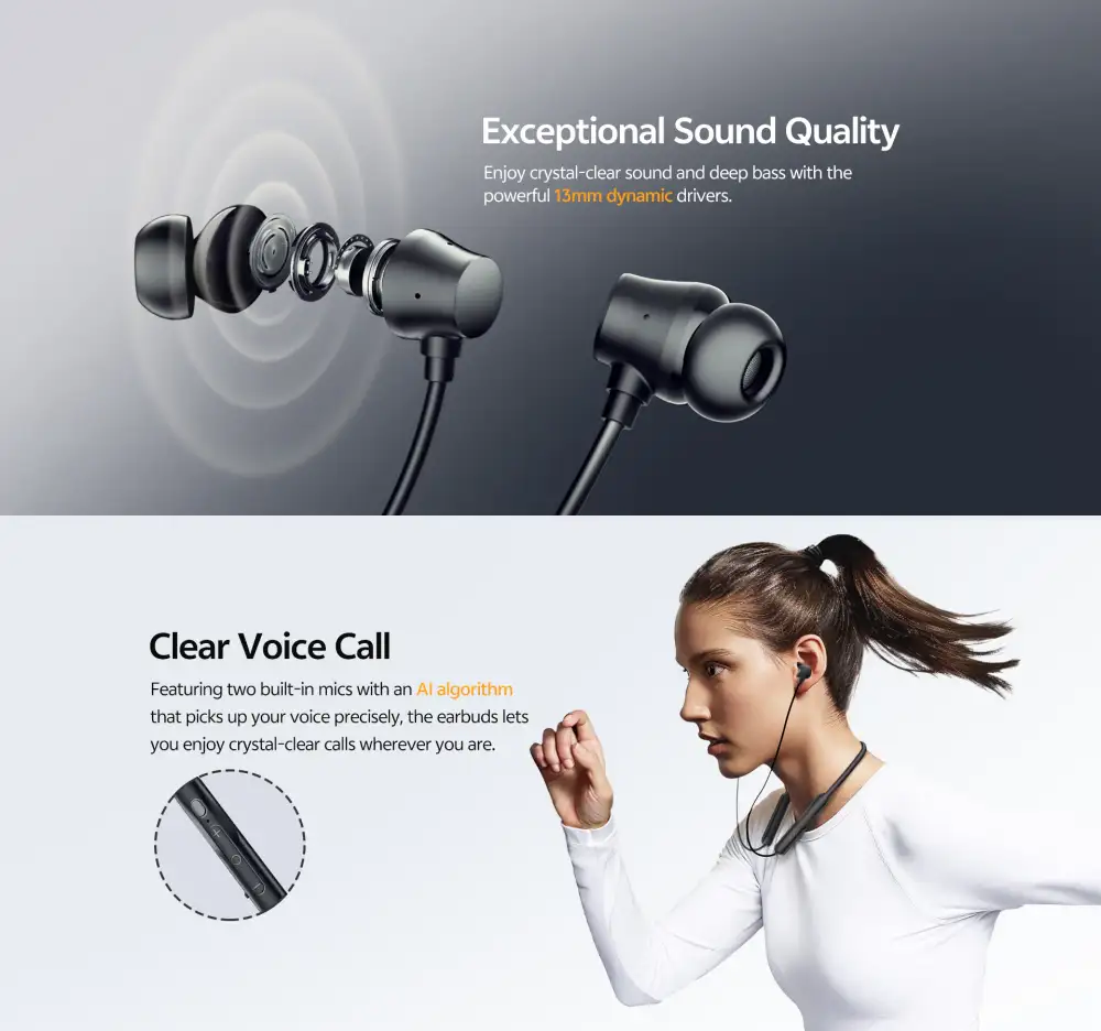 Qcy Bassbloom Anc N2 Wireless Earphone (3)