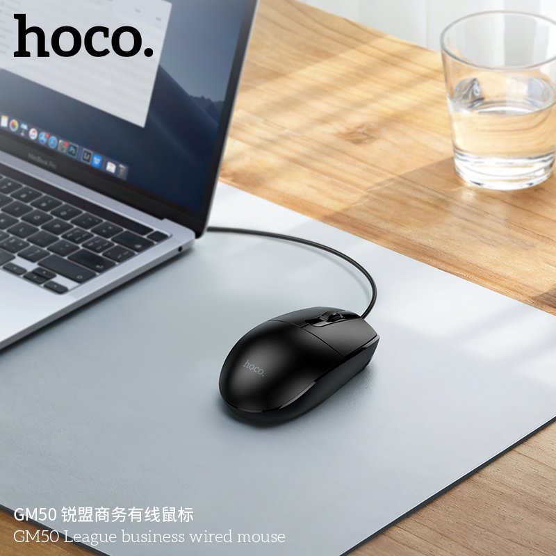 Hoco Gm50 League Business Wired Mouse 5