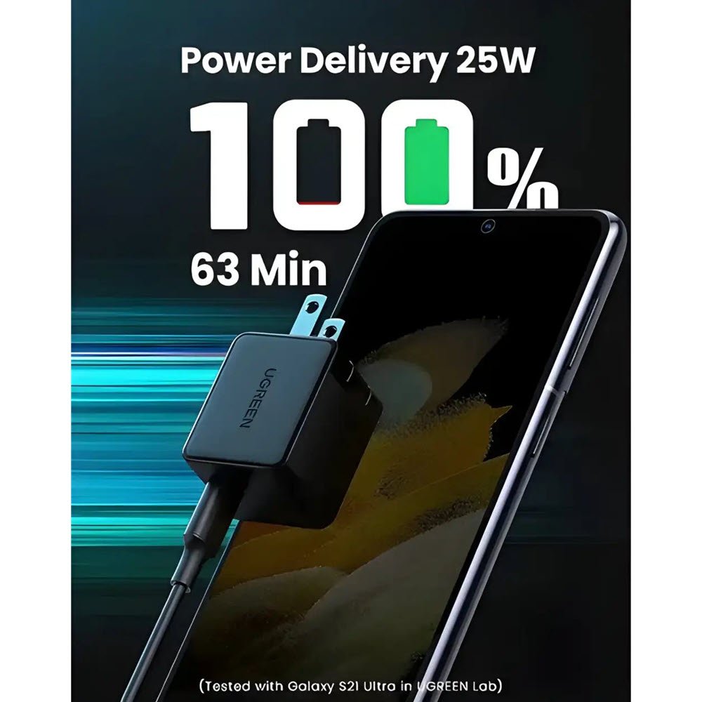 Ugreen Cd250 50576 25w Pd Fast Chargerusb Cable 1