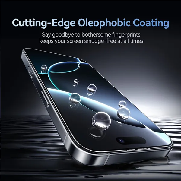 Joyroom Iphone 16 Pro Max 2.5d Hd Tempered Glass Screen Protector 3
