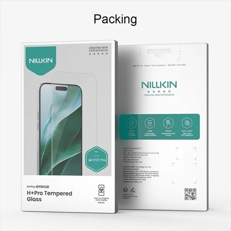 Nillkin Xiaomi 17 17 Pro Hpro Screen Protector Hd Clear Ar Tempered Glass Film (1)