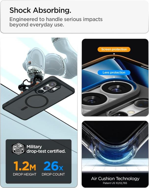 Spigen Ultra Hybrid Magfit Case For Samsung Galaxy S26 Ultra (4)