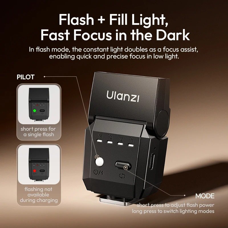 Ulanzi Sl03 Spark Lite Camera Flash (4)