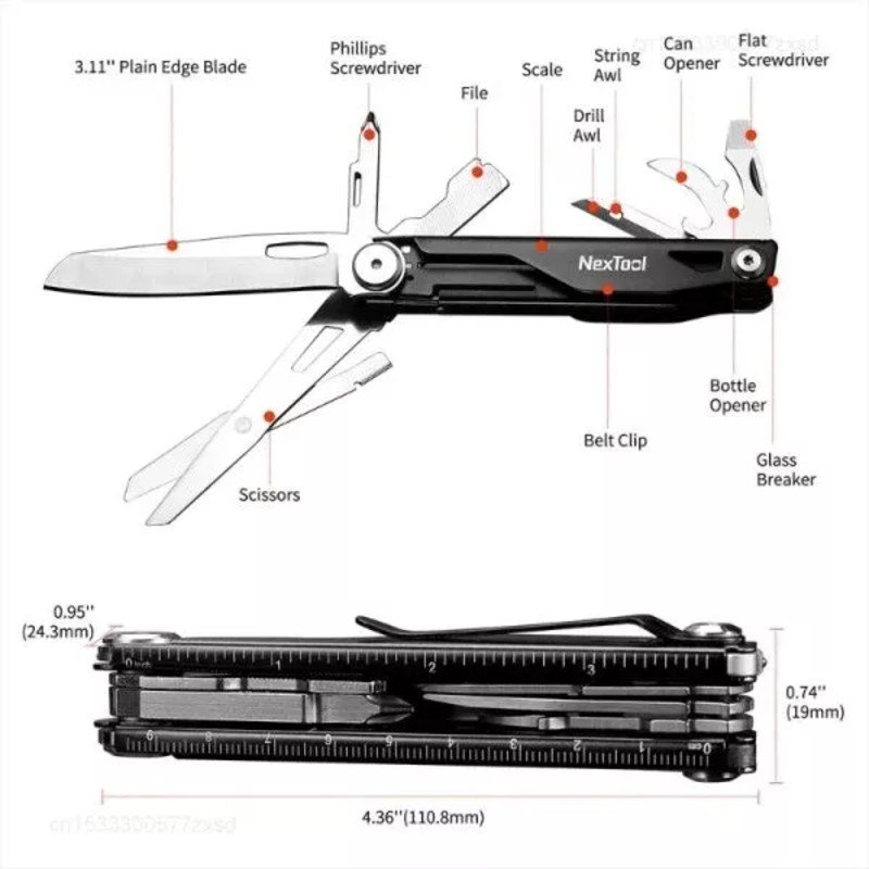 Nextool 12 In 1 Edc Multi Function Knife Ne20224 (4)