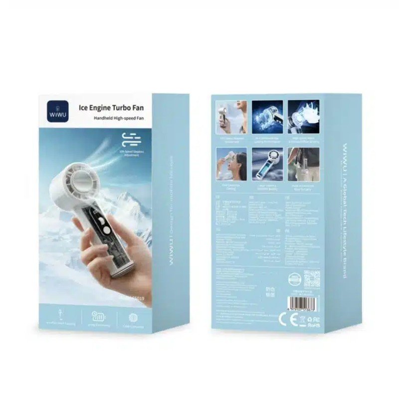 Wiwu Fs019 Ice Engine Turbo Fan Handheld High Speed Fan