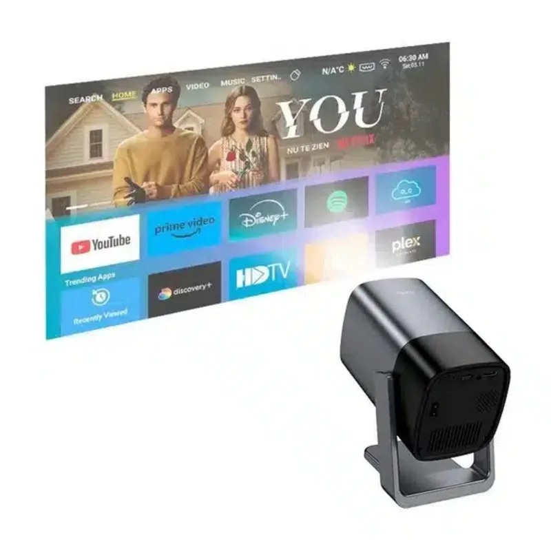 HOCO DT7 Smart Electric Projector 1080P Android Version