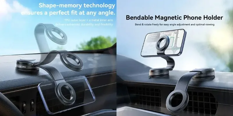 JOYROOM JR-ZS518 Bendable Magnetic Car Phone Holder