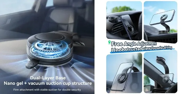 JOYROOM JR-ZS518 Bendable Magnetic Car Phone Holder