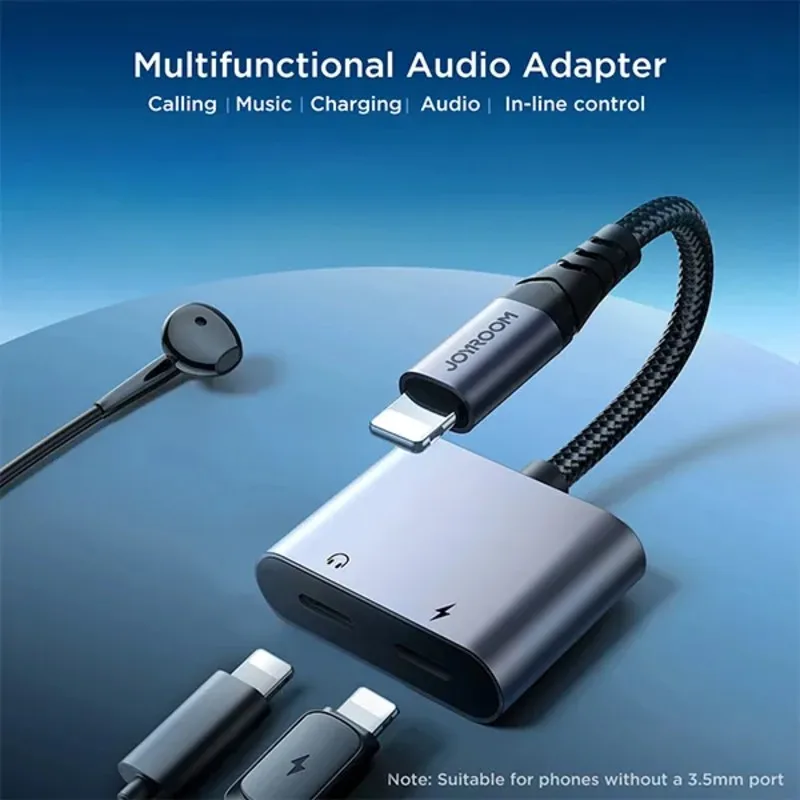 JOYROOM SY-L02 Lightning to Dual Lightning 2 in 1 Audio Adapter