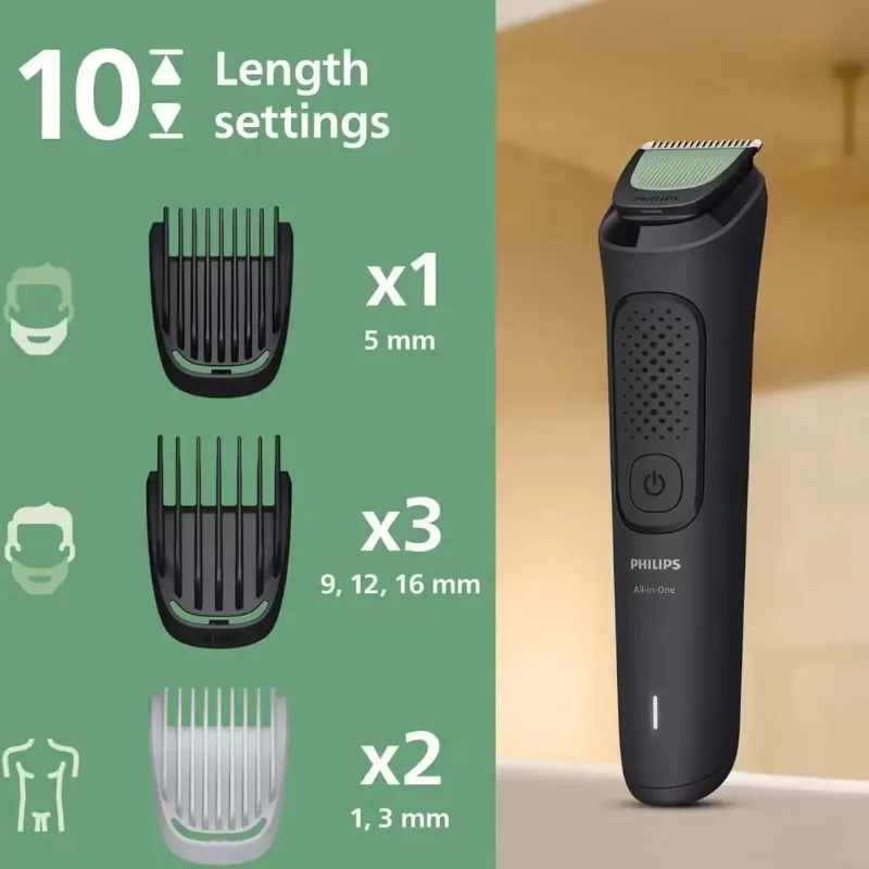 Philips MG3931/15 All-in-One Trimmer 3000 Series (10-in-1 Grooming Kit)