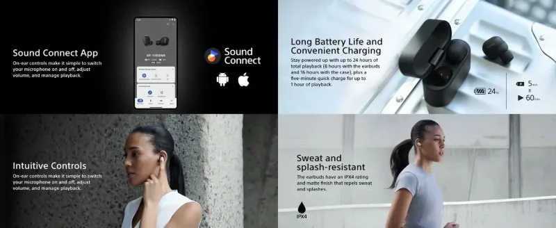 Sony WF-1000XM6 Truly Wireless Noise Cancelling Earbuds with LDAC and QN3e
