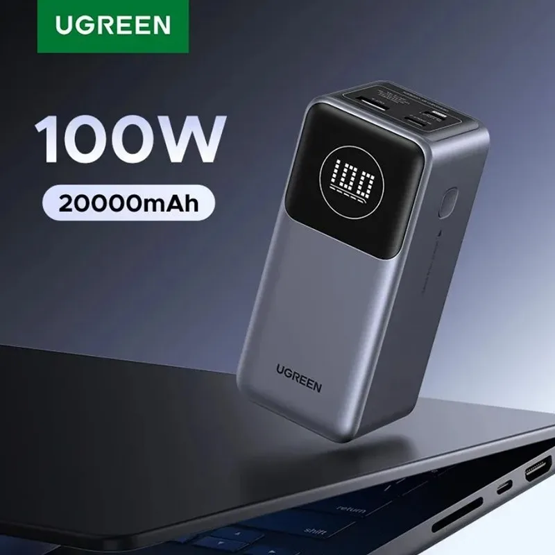 UGREEN PB725 45208 100W 20000mAh Laptop Power Bank