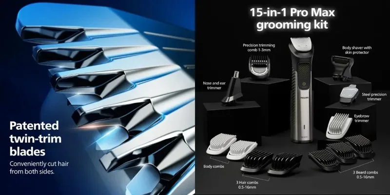 Philips MG9551/65 15-in-1 All-in-One Trimmer Series 9000 (MG9551/65)