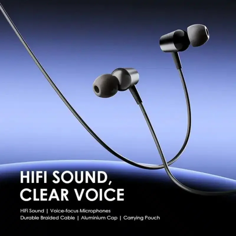 Powerful Oraimo Trumpet 3 OEP-E40 Wired Earphone