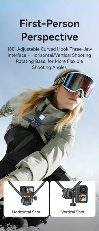 USAMS JOY01 Neck Mount Camera Holder (Hands-Free POV)