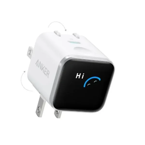 Anker Nano 45W GaN Charger with Display A121D Global Version for iPhone and USB-C Devices