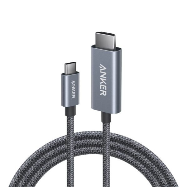 Anker Nano USB-C to HDMI Cable A87E0H12 6ft 4K Braided – Premium Display Cable