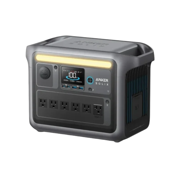 Anker SOLIX C1000 Gen 2 2000W Portable Power Station for Home Backup & Off-Grid Use with Smart Everyday Use