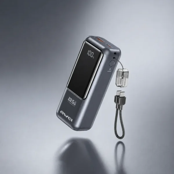 Awei PA-100 20000mAh 22.5W Portable Fast Charging Power Bank
