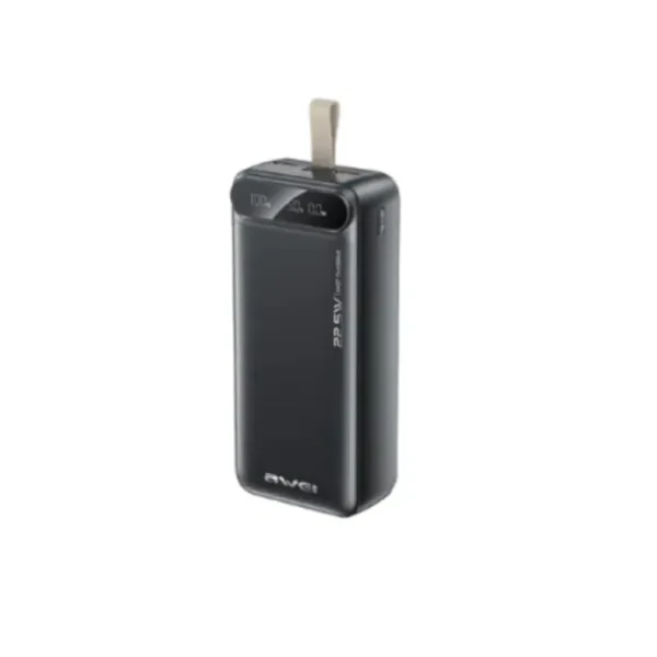 AWEI PA-12 30000mAh 22.5W Fast Charging Power Bank (SCP/QC + 20W PD) with Powerful Charging