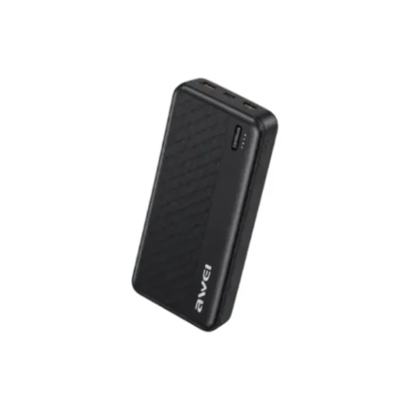 Awei PA-162 20000mAh Dual USB + Type-C Power Bank
