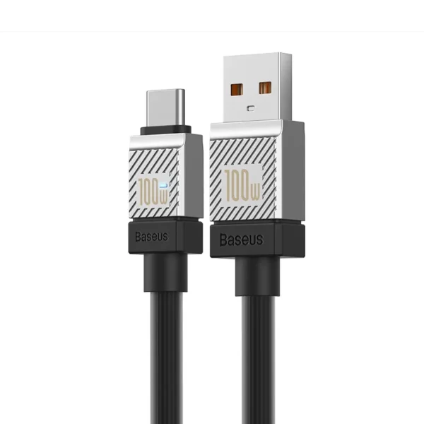 Baseus 100W USB-A To Type-C CoolPlay Series Doublly-Wrapped Premium Quality Fast Charging Cable 1 Meter / 2 Meter