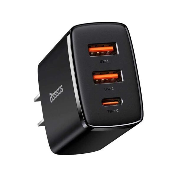 Baseus 30W Compact Quick Charger 2U+C CN