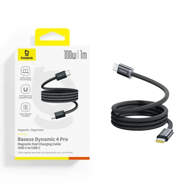 Baseus 110W Car Charger Backseat Pal L1  3USB 3Type-c With 1.5M Extension Cable