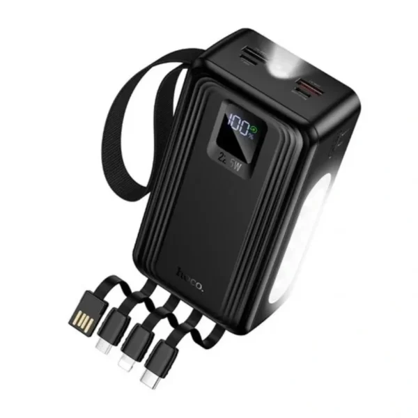 Hoco J173A 22.5W 30000mAh Power Bank with Built-in 4 Cables