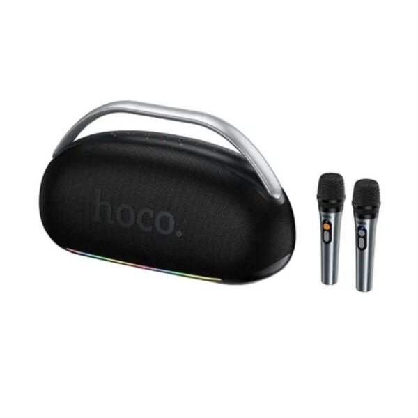 Hoco HT2 Portable Speaker 300W Peak | Karaoke Speaker with 2 Mics