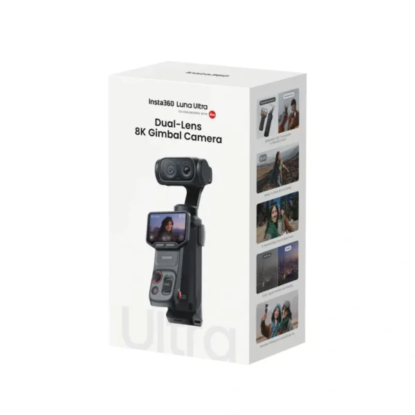 Insta360 Luna Ultra Powerful 8K Gimbal Camera Standard Bundle