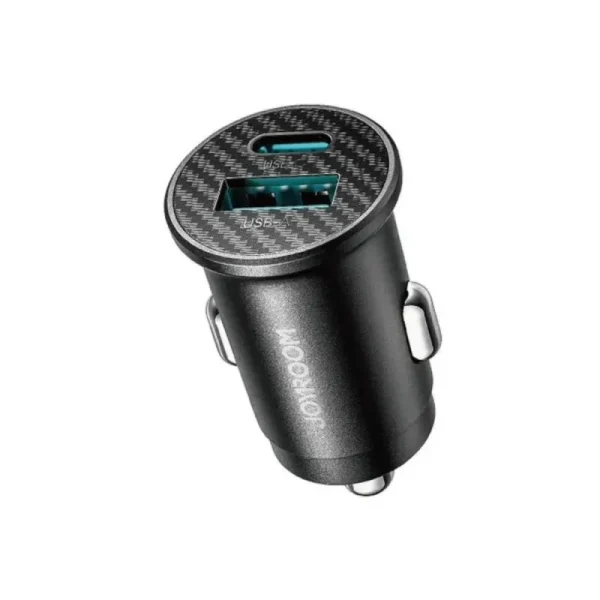 JOYROOM JR-CCN16 Powerful 15W Mini Car Charger (USB-A + USB-C, Dual Port)