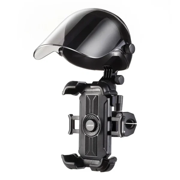 JOYROOM JR-ZS526 Motorcycle Phone Mount with Sunshade & Metal Lock