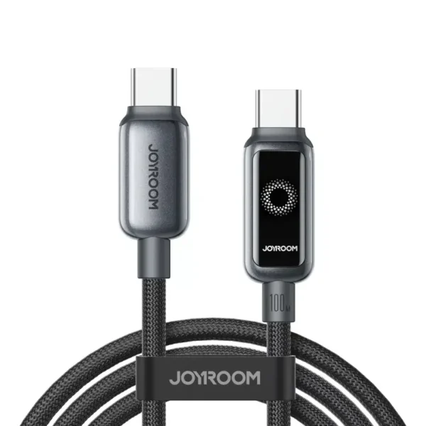 JOYROOM S-A55 100W StarFlight Series Auto Power-Off Fast Charging Data Cable Type-C to Type-C