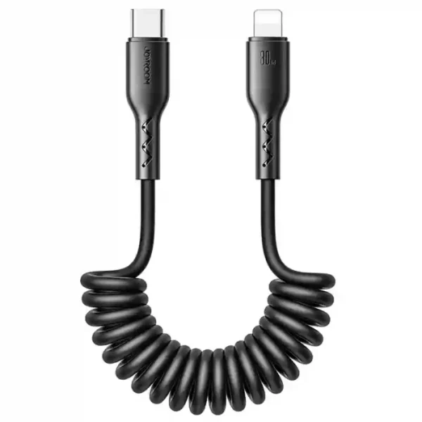 JOYROOM SA38-CL3 30W Coiled Data Cable 1.5m