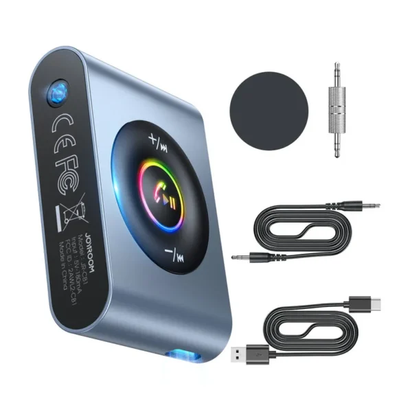 Joyroom JR-CB1 Bluetooth Wireless Receiver for Car Stereo/Home Stereo/Wired Headphones/Speaker