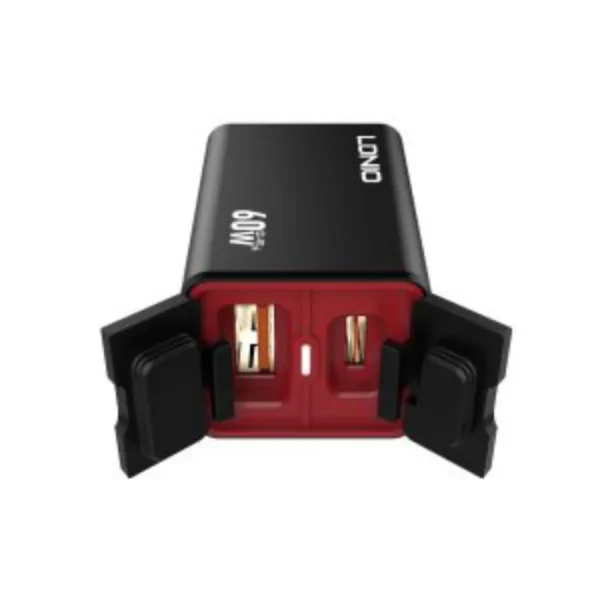 LDNIO C108 60W Super Fast Motorcycle Charger PD+QC3.0 IPX6 Waterproof