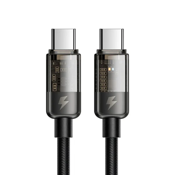 Mcdodo CA 284 Auto Power Off 100W Digital Display Type-C to Type-C Cable 1.2m