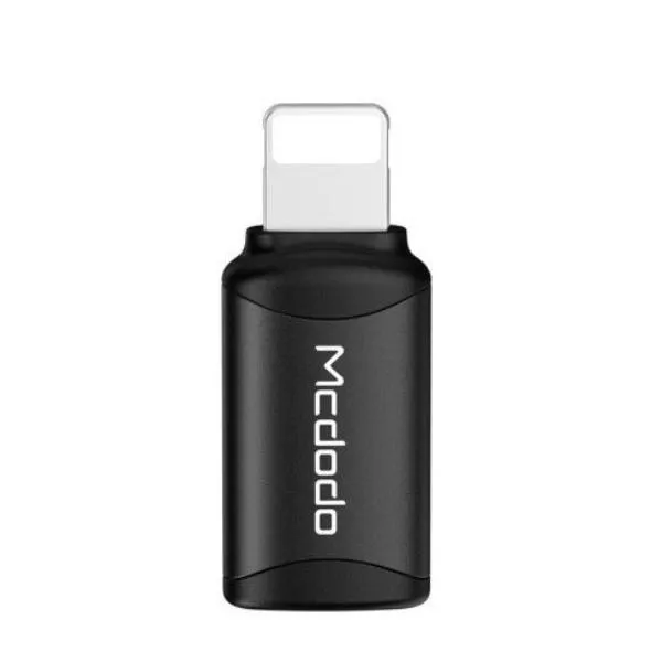 MCDODO OT7680 TYPE-C TO LIGHTNING CONNECTOR (BLACK)