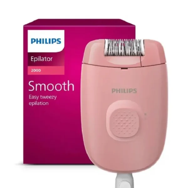 Philips BRE229 Corded Compact Epilator for Women (Soft Pink)