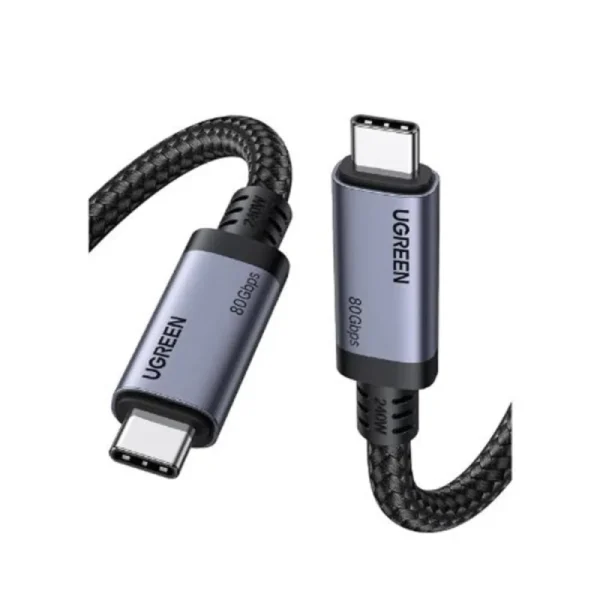 UGREEN 16K 60HZ USB 4 GEN 4 240W 80GBPS CABLE 1M L706 (65383) with Powerful Charging