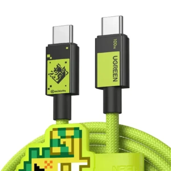 UGREEN 45063GI Genshin Impact Edition USB-C 100W Fast Charging Cable for Quick Laptop & Phone Power