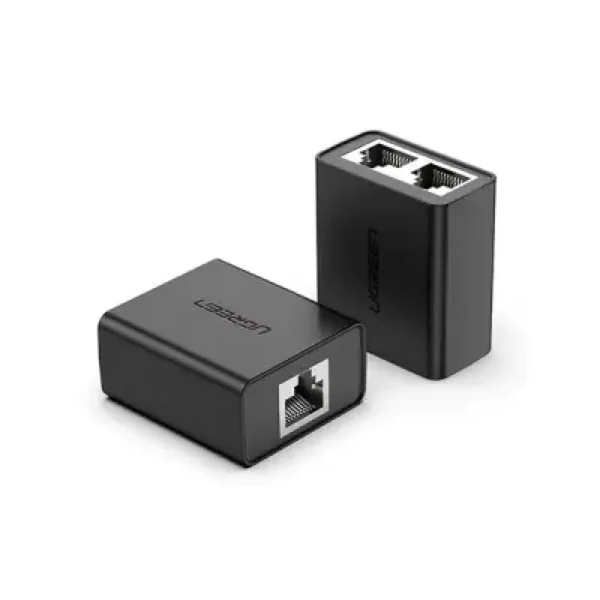 UGREEN CM210 (50923) RJ45 Splitter Adapter for High-Speed 100Mbps Network Sharing (2 Pack) with Powerful Charging
