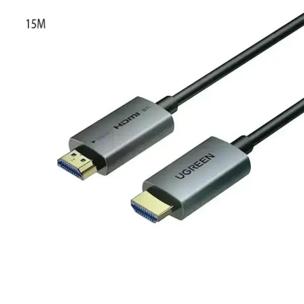 UGREEN HD183 (55505) 8K Fiber Optic HDMI Cable, Male to Male, 15M