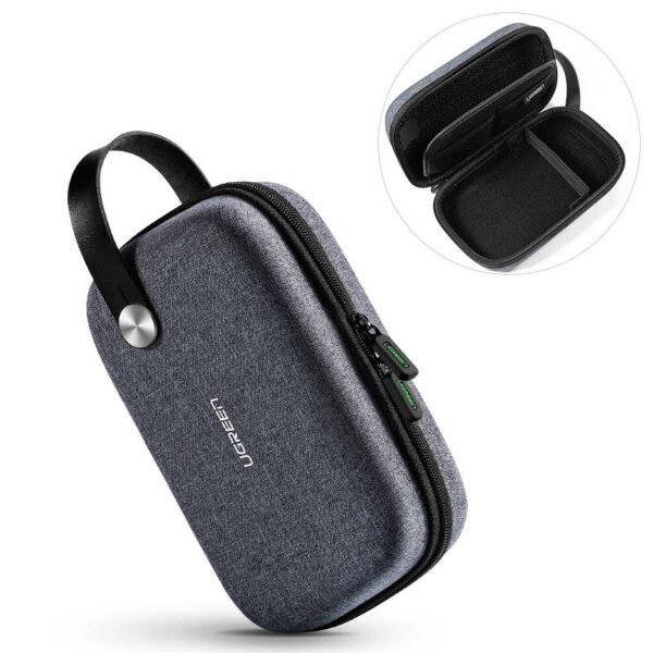 UGREEN 50903 Travel Case Gadget Bag Electronics Accessories Organizer Upgraded Version (20*12*7cm)