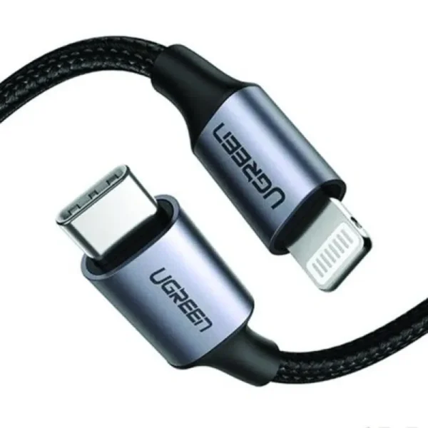 UGREEN USB-C to Lightning Cable 1M US304 (60759) for Fast Charging & 480Mbps Data Transfer