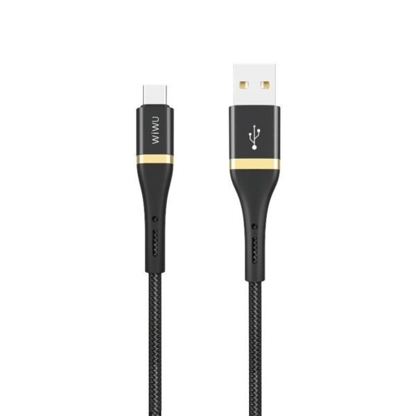 WIWU Elite Series Lightning Nylon Braided Data Cable (1m)